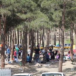 حضور شهروندان در بوستان جنگلی چیتگر